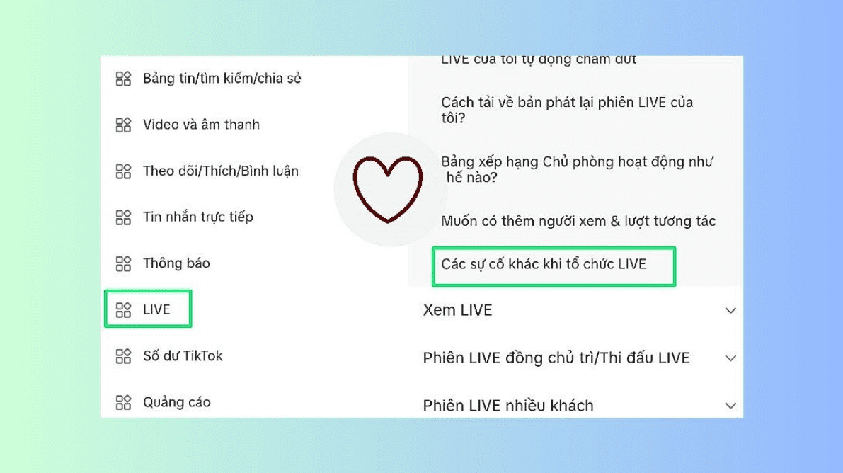 Cách live tiktok trên máy tính