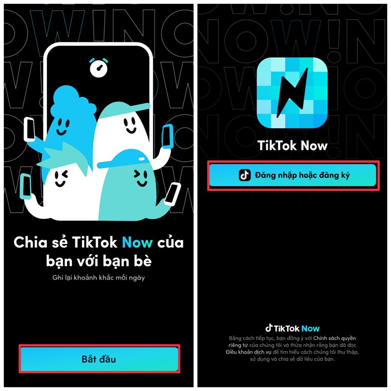 Tải ứng dụng TikTok Now