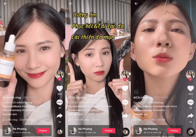 content bán mỹ phẩm hay trên tiktok