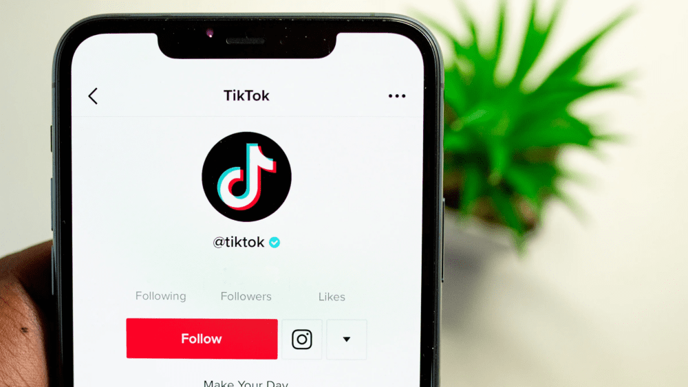 Dấu tích xanh Tiktok 