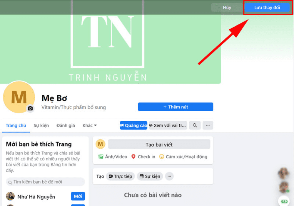 Lập page Facebook