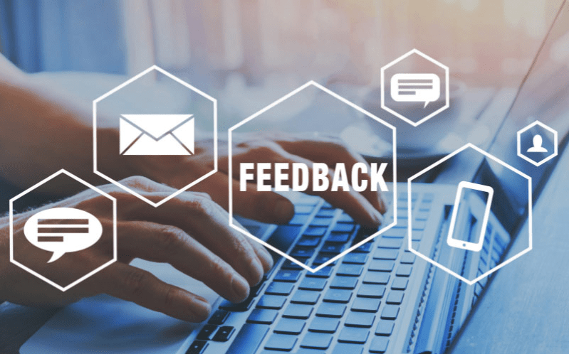 Mẫu content feedback khách hàng