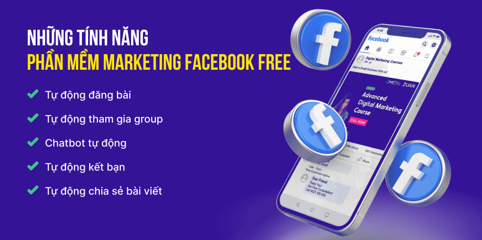 Phần mềm marketing Facebook