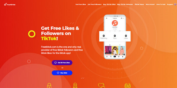 Free Tiktok - App tăng tương tác Tiktok