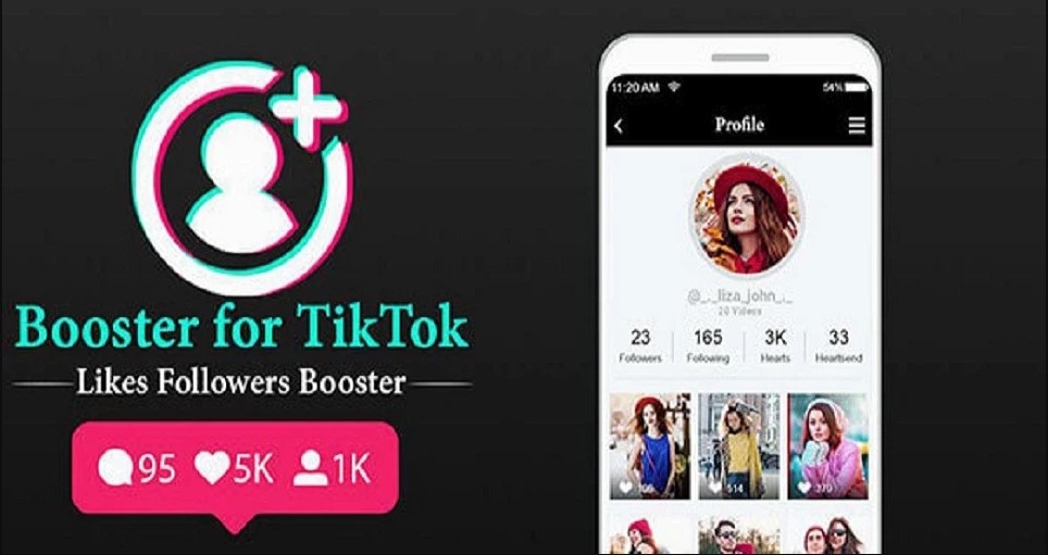 Tik Booster - Phần mềm tăng tương tác Tiktok