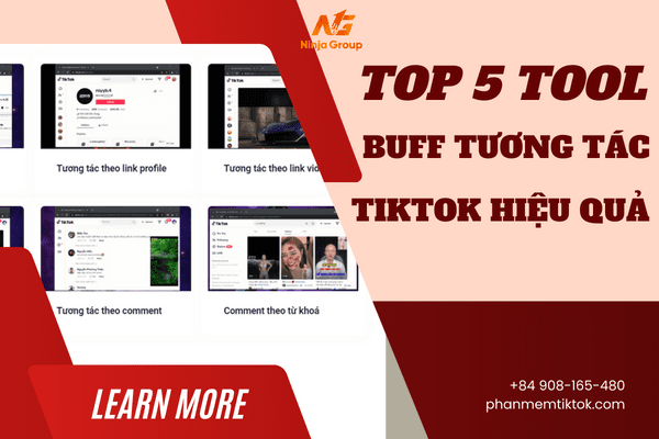 Top 5 Tool buff tương tác Tiktok hiệu quả nhất 2024