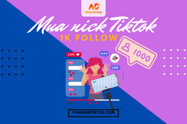 Mua nick Tiktok 1k follow uy tín giá bao nhiêu? ở đâu?