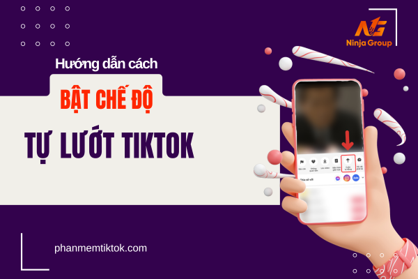 Thử ngay 3 cách tự lướt Tiktok không chạm màn hình trên điện thoại