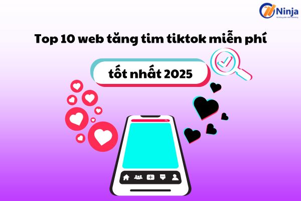  web tăng tim tiktok miễn phí