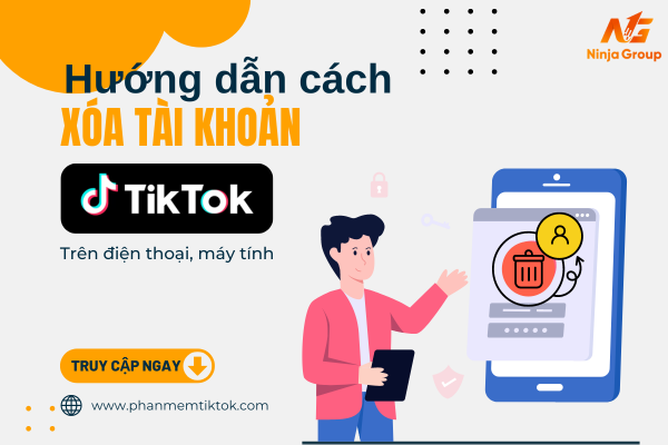 2 Cách xóa tài khoản Tiktok Shop trên máy tính, điện thoại cực dễ