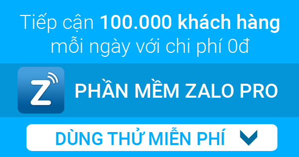 Phần mềm zalo marketing – Zalo Pro